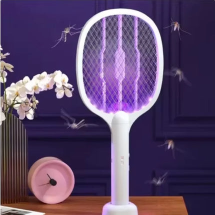 Zapaway USB Electric Mosquito Lamp & Fly Swatter – Portable Handheld Triple-Layer Mesh for Instant Relief