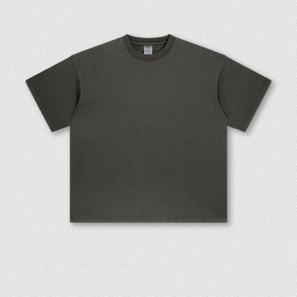 Camiseta minimalista extragrande para hombre: camiseta informal holgada de estilo urbano