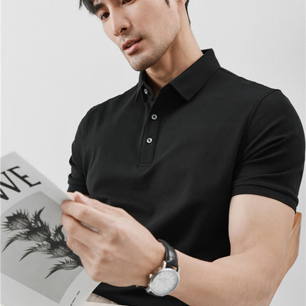 Men's Summer Polo,
Knitted Polo Shirt,
Long-staple Cotton Polo,
Half Sleeve Polo,
Lapel Collar Polo,
Men's Cotton Shirt,
Essential Polo Shirt,
Summer Essential Top,
Lightweight Polo,
Casual Polo T-shirt,