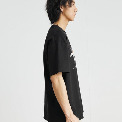 Camiseta gráfica de moda: ropa urbana para hombre