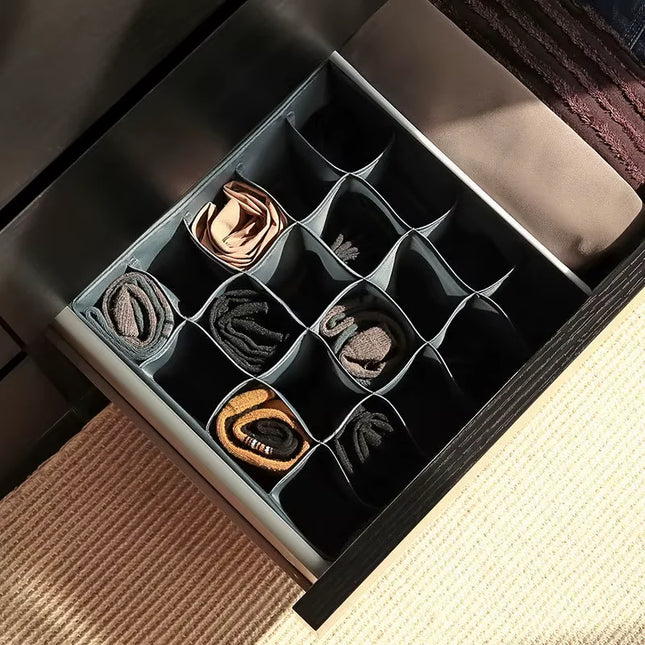 Drawer Closet Organizer – Dividers for Underwear, Socks, Bras, Jeans & More