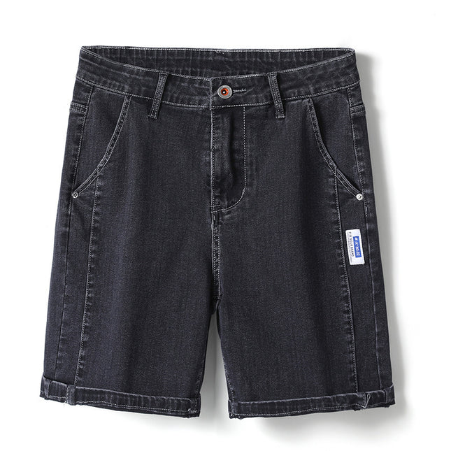 Men's Straight-Fit Streetwear Denim Shorts – Trendy & Comfortable for Everyday Wear
