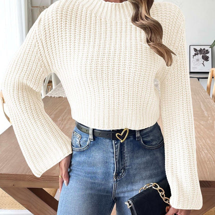 Women's knitted sweater, Cozy women's top, Stylish sweater for women, Long sleeve knitted top, Warm knitted sweater, Relaxed fit women's sweater, Casual women's sweater, Women's soft knitted top, Round neck sweater for women, Women's stylish knitwear, Knitted long sleeve top, Warm casual sweater, Cozy knit sweater, Women's wardrobe essential sweater, Women's casual knit sweater,