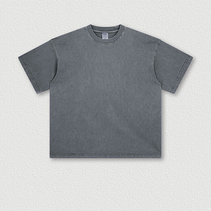 Camiseta minimalista extragrande para hombre: camiseta informal holgada de estilo urbano