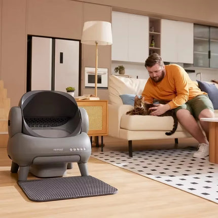 Smart Electric Cat Litter Box – Automatic Self-Cleaning XL Litter Box for Hassle-Free Cat Care