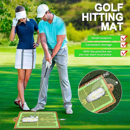Golf Training Mat – Swing Detection & Impact Tracing for Accurate Practice