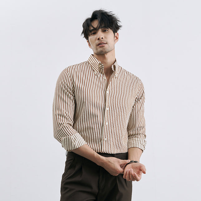 Men’s striped button-up shirt
Slim fit dress shirt for men
Casual business long-sleeve shirt
Modern formal shirt for men
Men’s office wear fashion
