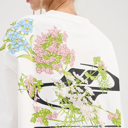 Cotton oversized t-shirt Oversized embroidered t-shirt
Floral embroidery t-shirt
Streetwear embroidered tee
Designer embroidered t-shirt
Unisex oversized t-shirt
Trendy streetwear fashion
High-quality embroidery tee
