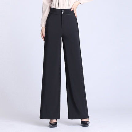 Women's wide-leg pants
High-waist trousers
Office wear for women
Elegant women's pants
Chic formal pants
Business casual trousers