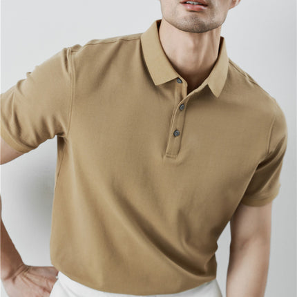 Men's Summer Polo,
Knitted Polo Shirt,
Long-staple Cotton Polo,
Half Sleeve Polo,
Lapel Collar Polo,
Men's Cotton Shirt,
Essential Polo Shirt,
Summer Essential Top,
Lightweight Polo,
Casual Polo T-shirt,