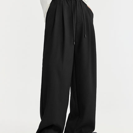  unisex trousers, relaxed fit trousers, wide-leg pants, minimalist aesthetic, oversized silhouette, luxury fashion, high-quality fabric, old money style, refined style, timeless trousers, upscale leisure, flowy pants, elastic waistband, classic trousers, effortless vibe, comfortable chic, streetwear trousers, pleated pants, casual luxury, versatile unisex fashion, statement pants, upscale casual, refined trousers, classic oversized,