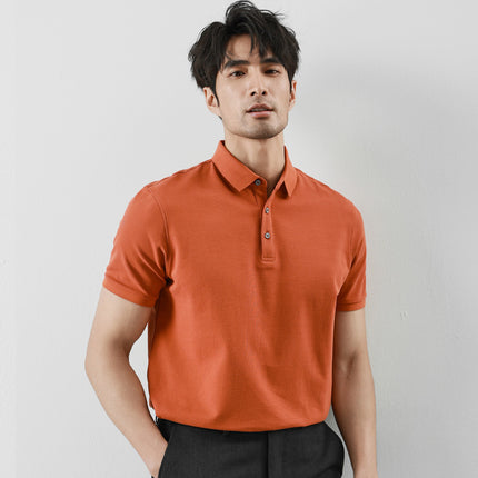 Men's Summer Polo,
Knitted Polo Shirt,
Long-staple Cotton Polo,
Half Sleeve Polo,
Lapel Collar Polo,
Men's Cotton Shirt,
Essential Polo Shirt,
Summer Essential Top,
Lightweight Polo,
Casual Polo T-shirt,