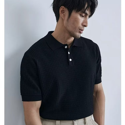 Old Money Knit Polo
White Knit Polo Shirt
Vintage Textured Polo
Classic Men's Polo Shirt
Luxury Minimalist Fashion
Preppy Summer Polo
Smart Casual Knitwear
