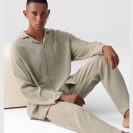 Men’s cotton pajama set
Soft loungewear for men
Breathable sleepwear for men
Relaxed fit pajamas
Lightweight men’s pajamas
Comfortable nightwear for men