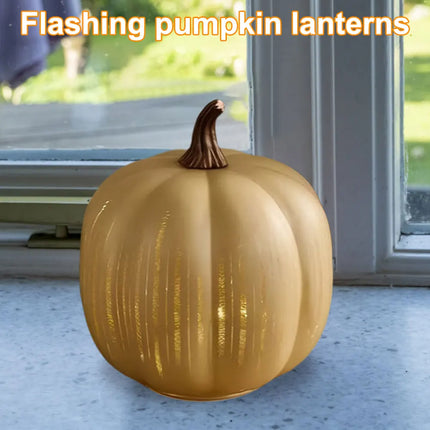 LED Light Up Pumpkin Decorations | Halloween & Fall Tabletop Décor