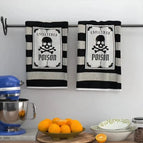 2pcs Black Poison / 40x60cm