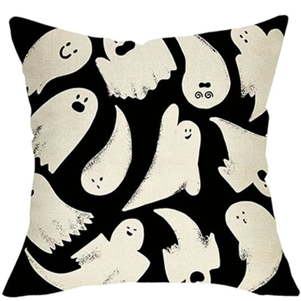 Halloween Themed Pillow Cases | Spooky Decorative Cushion Covers for Sofa Bed or Party Décor