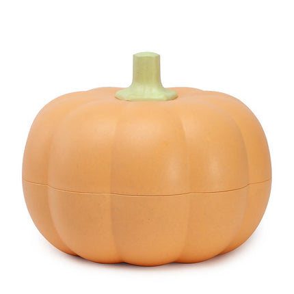 Halloween Divided Pumpkin Snack Holder with Toothpick Storage | Serving Tray for Candy, Fruits, Nuts & Snacks