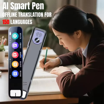 GPT AI Smart Scan Translator Pen – 150 Languages | Portable Voice & Text Reading Pen