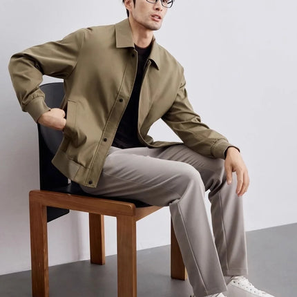 Men’s Casual Jacket | Lightweight Windproof Outerwear for Everyday Style