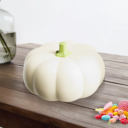 Halloween Divided Pumpkin Snack Holder with Toothpick Storage | Serving Tray for Candy, Fruits, Nuts & Snacks
