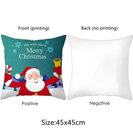 Halloween Themed Pillow Cases | Spooky Decorative Cushion Covers for Sofa Bed or Party Décor