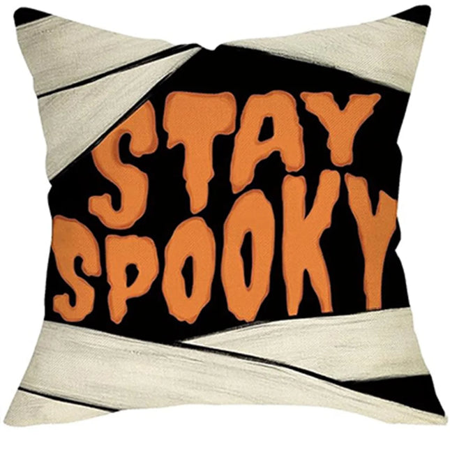 Halloween Themed Pillow Cases | Spooky Decorative Cushion Covers for Sofa Bed or Party Décor