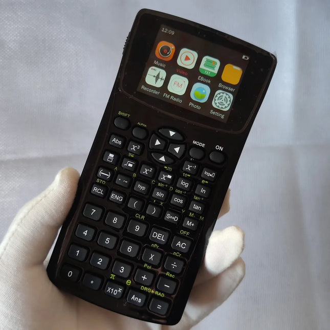 Multifunction E-Book Reader & Smart Calculator | Privacy Screen, Music & Video Player