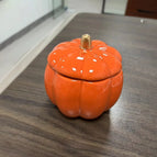 Orange empty cup