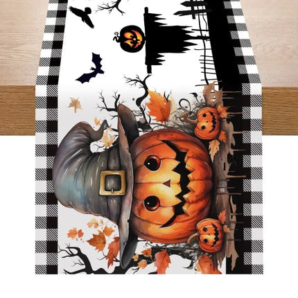 Halloween Table Runner – Spooky Dining Table Décor for Parties & Home