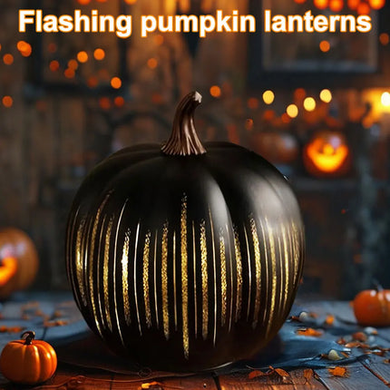 LED Light Up Pumpkin Decorations | Halloween & Fall Tabletop Décor