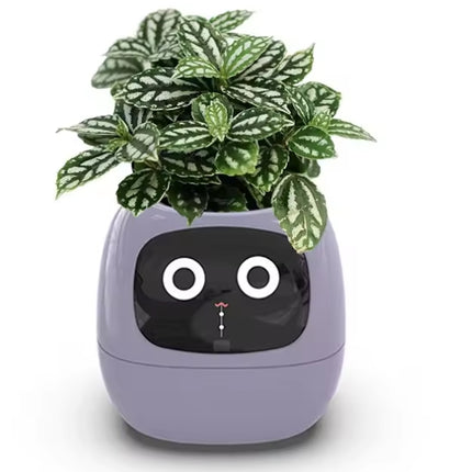 Smart Plant Pot – Self-Monitoring Planter with Soil Moisture & Light Sensors for Indoor Gardening