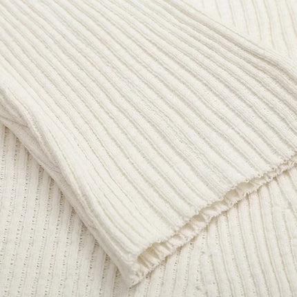 Women’s Ribbed Knit Sweater Dress Long Sleeve Slim Fit Winter Mini Dress