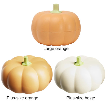 Halloween Divided Pumpkin Snack Holder with Toothpick Storage | Serving Tray for Candy, Fruits, Nuts & Snacks