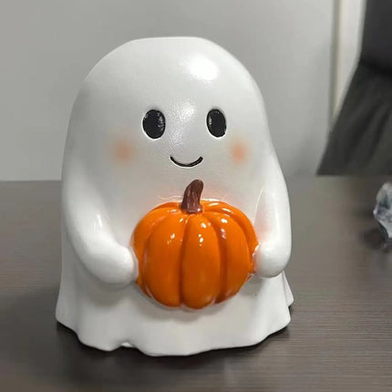 Halloween Ghost Tissue Box – Cute Ghost-Shaped Tissue Holder Décor