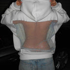 WHITE / L