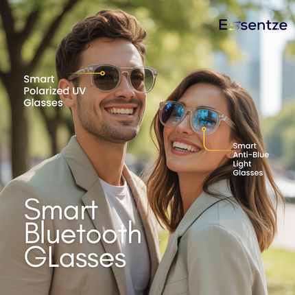 Bluetooth Smart Glasses – Polarized Sunglasses with Earphones & UV400 Protection