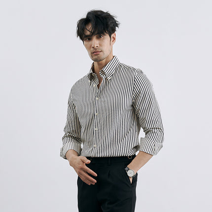 Men’s striped button-up shirt
Slim fit dress shirt for men
Casual business long-sleeve shirt
Modern formal shirt for men
Men’s office wear fashion