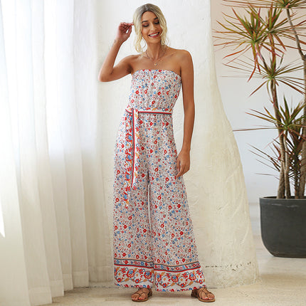 Strapless jumpsuit
Boho wide-leg jumpsuit
Summer fashion for women
Casual chic jumpsuit
Vacation outfit idea
Lightweight jumpsuit for summer
Trendy boho fashion
