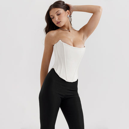 red corset top
Strapless bustier top
Sexy corset for women
Fashionable corset top
black bustier outfit
Women's corset for night ou