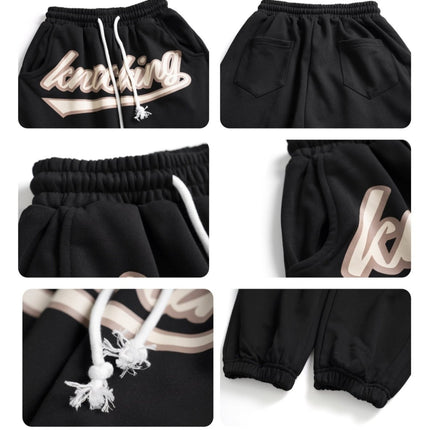 Unisex hip-hop sweatpants, streetwear joggers, relaxed fit pants, casual street style, urban fashion, lightweight joggers, breathable sweatpants, adjustable drawstring, multiple pockets joggers, street fashion trousers, versatile joggers, hip-hop wardrobe, trendy casual pants, athletic joggers, everyday sweatpants, gym joggers, lounging pants, stylish sweatpants, men’s streetwear, women’s casual joggers.