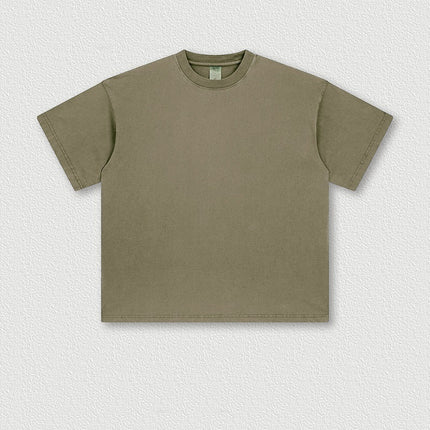 Camiseta minimalista extragrande para hombre: camiseta informal holgada de estilo urbano