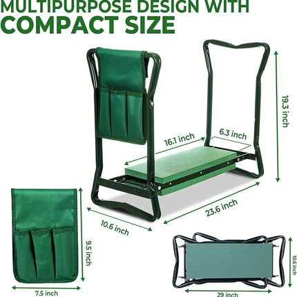 Gardenmate Folding Kneeler & Stool – Comfort & Convenience for Every Gardener