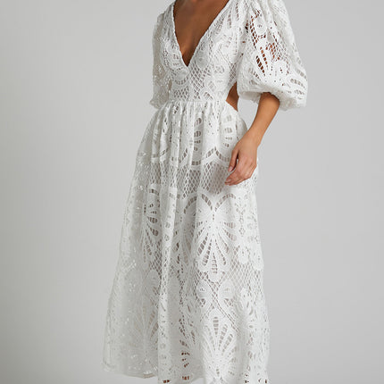 Multi-Color Lace Midi Dress

Deep V Puff Sleeve Dress

Vacation-Ready Lace Dress

Cut-Out Embroidery Dress

Romantic Lace Midi Dress

Lightweight Summer Dress

Tiered Skirt Lace Dress

Feminine Brunch Dress

Eyelet Lace Midi Dress

Flowy Lace Dress for Women