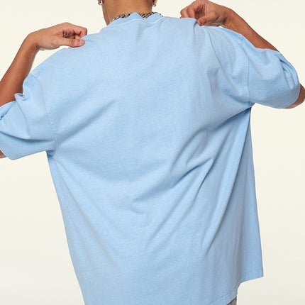 Camiseta minimalista extragrande para hombre: camiseta informal holgada de estilo urbano