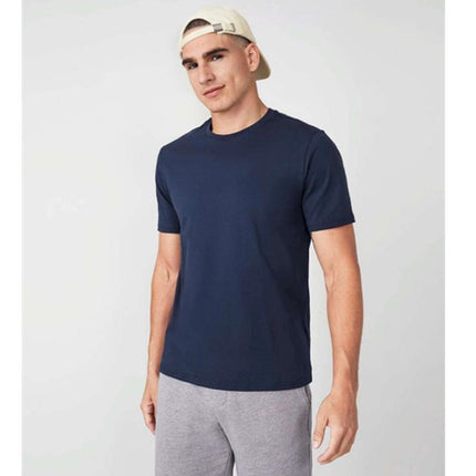 men's t-shirt, short sleeve tee, basic tee for men, cotton crew neck, classic t-shirt, layering top, everyday wear, men's essentials, casual top, multipack tee option, round neck top for men, relaxed fit