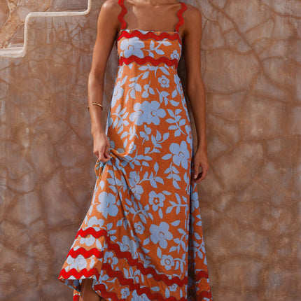 floral maxi sundress
printed maxi sundress
summer sundress
beach sundress
vacation dress
long sundress
sleeveless sundress
bohemian sundress
floral print rickrack maxi sundress
sleeveless floral vacation dress
summer floral sundress
rickrack trim floral sundress