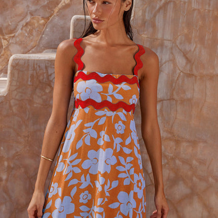 floral maxi sundress
printed maxi sundress
summer sundress
beach sundress
vacation dress
long sundress
sleeveless sundress
bohemian sundress
floral print rickrack maxi sundress
sleeveless floral vacation dress
summer floral sundress
rickrack trim floral sundress